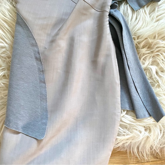 Zac Posen One Shoulder Dress - Picture 4 of 10